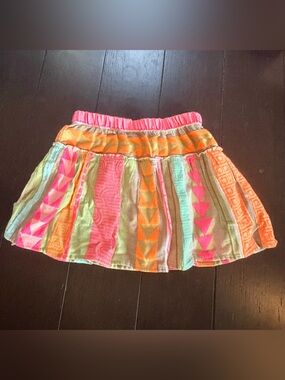 Devotion Twins Stars Girls skirt with built in short liner